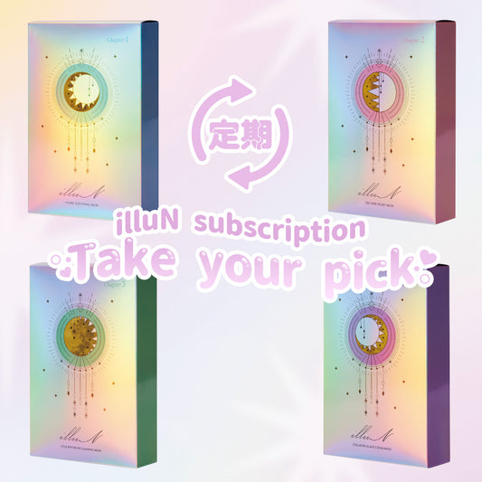 【subscription】illuN SHEETMASK BOX